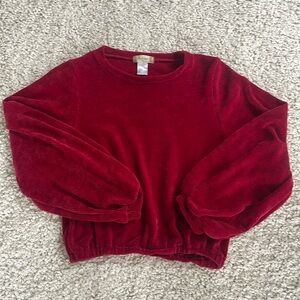 Altar’d State elastic waist/sleeve cozy sweater